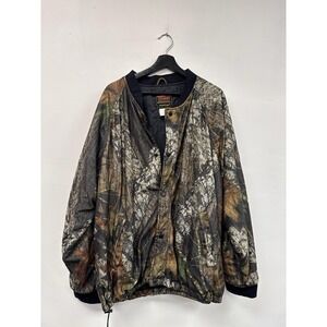 Stearns Dry Wear Jacket Mens XL Camo Insulated Hunting Bomber Quilted‎ Coat